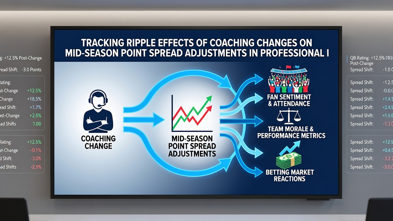 Oddsmakers reviewing data on hockey team adjustments after coaching replacement