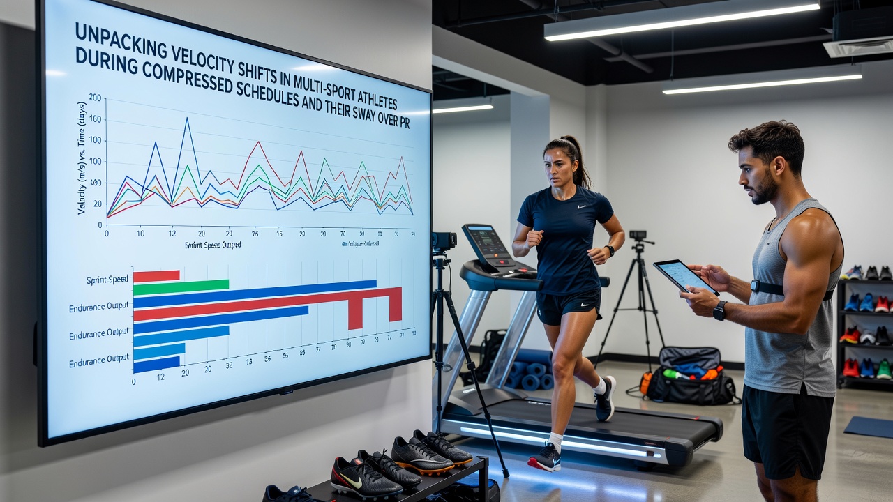 Data visualization of velocity metrics affecting sports prop betting markets